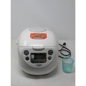 Zojirushi NS-WPC10 5 Cup  Fuzzy Logic Micom  Rice Cooker Warmer - Used